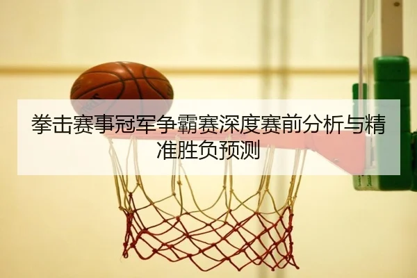 拳击赛事冠军争霸赛深度赛前分析与精准胜负预测
